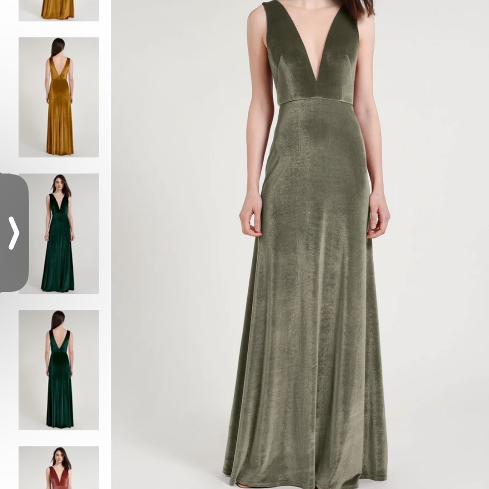 Jenny Yoo Logan Bridesmaid Dress - Sage